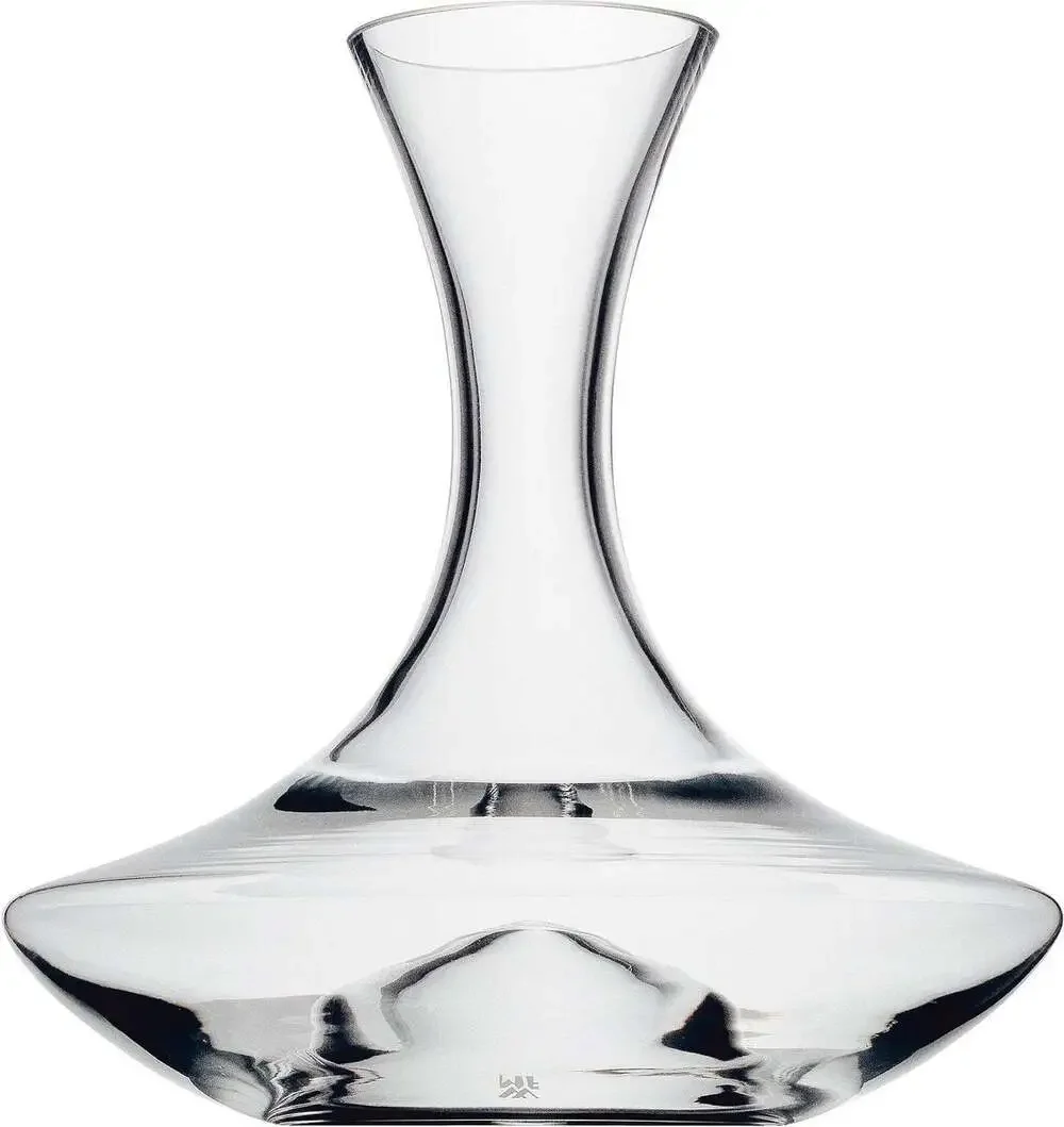 WMF Clear Glass Wine Decanter with Indented Base